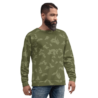 Russian KLMK Sunray Olive Drab CAMO Unisex Sweatshirt