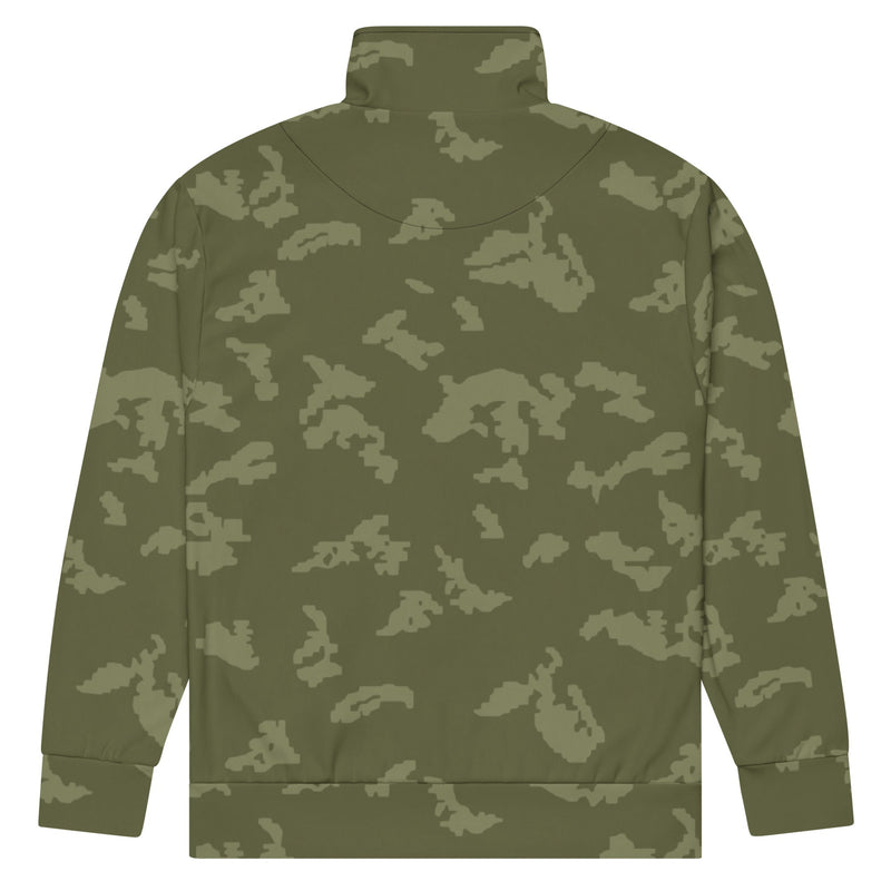KLMK Sunray Olive Drab CAMO Unisex Track Jacket
