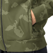 KLMK Sunray Olive Drab CAMO Unisex Track Jacket