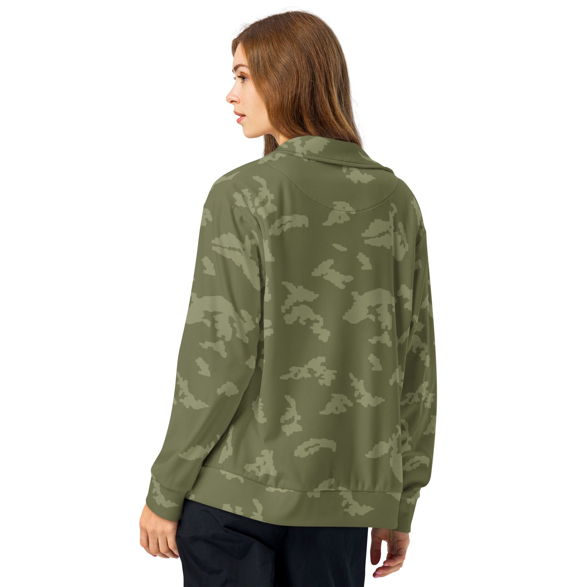 Russian KLMK Sunray Olive Drab CAMO Unisex Track Jacket