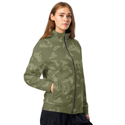 Russian KLMK Sunray Olive Drab CAMO Unisex Track Jacket