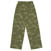 KLMK Sunray Olive Drab CAMO Unisex Wide-Leg Leisure Pants - Pant