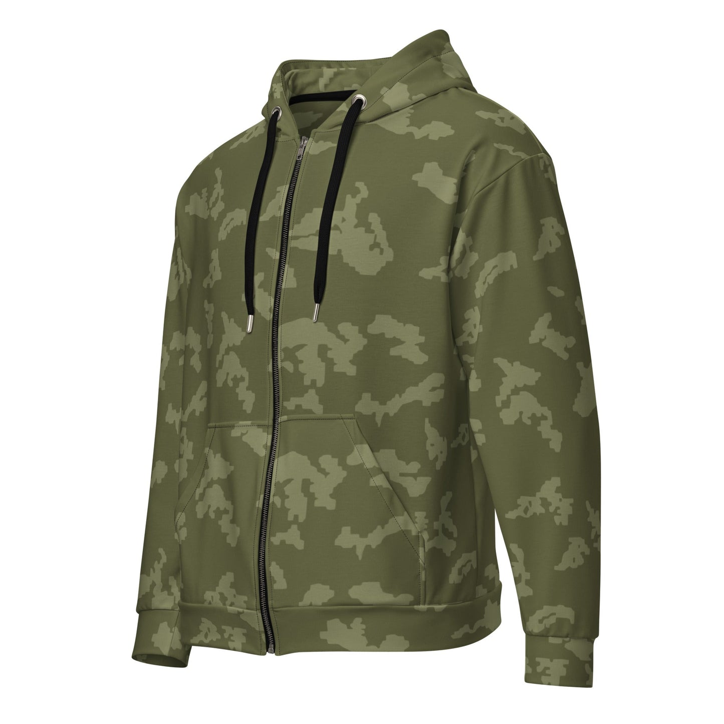 Russian KLMK Sunray Olive Drab CAMO Unisex Zip Hoodie