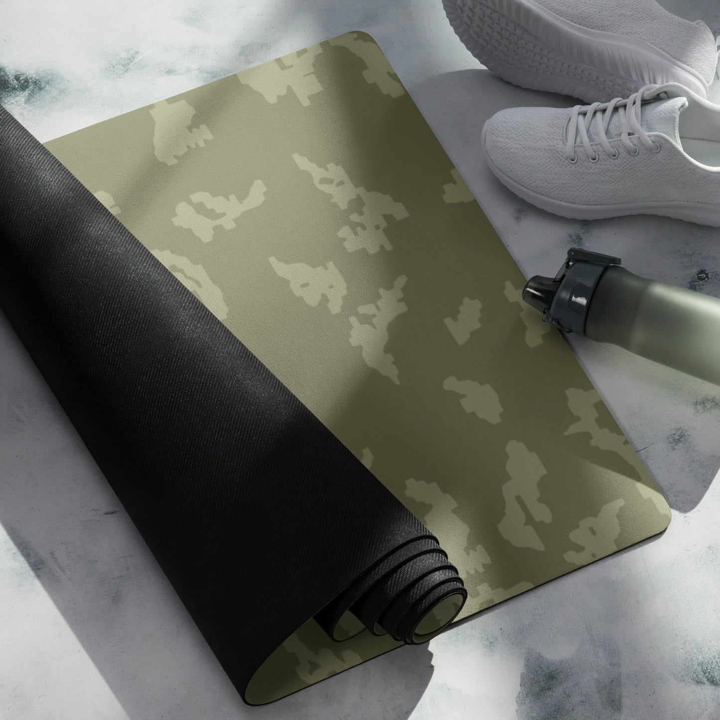 Russian KLMK Sunray Olive Drab CAMO Yoga Mat