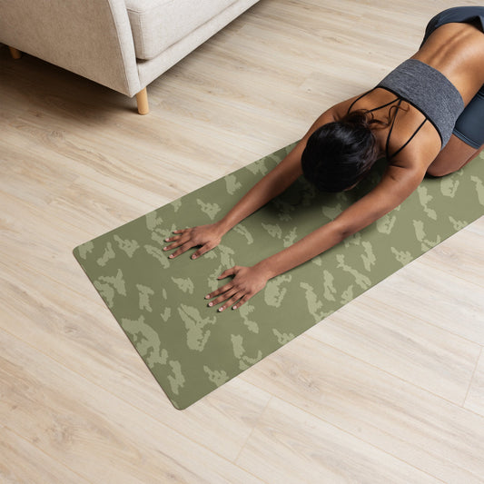 Russian KLMK Sunray Olive Drab CAMO Yoga Mat