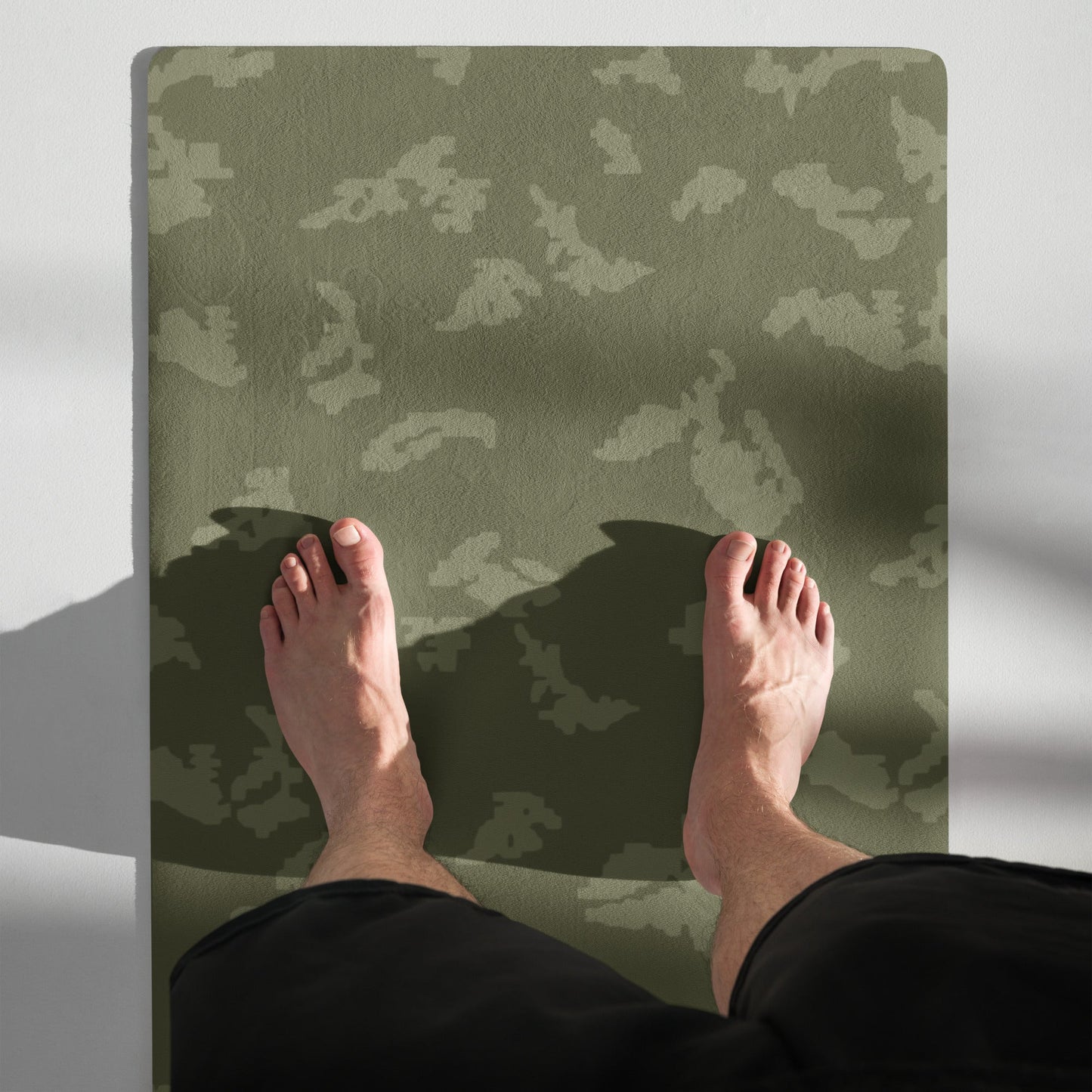 Russian KLMK Sunray Olive Drab CAMO Yoga Mat