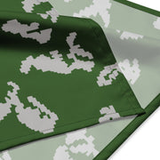 KLMK Sunray Silver Leaf CAMO Bandana - Head