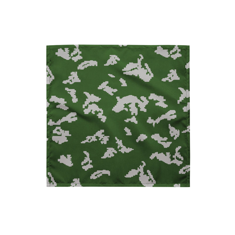 KLMK Sunray Silver Leaf CAMO Bandana - S - Head