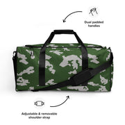 KLMK Sunray Silver Leaf CAMO Duffle Bag