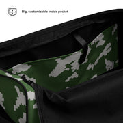 KLMK Sunray Silver Leaf CAMO Duffle Bag