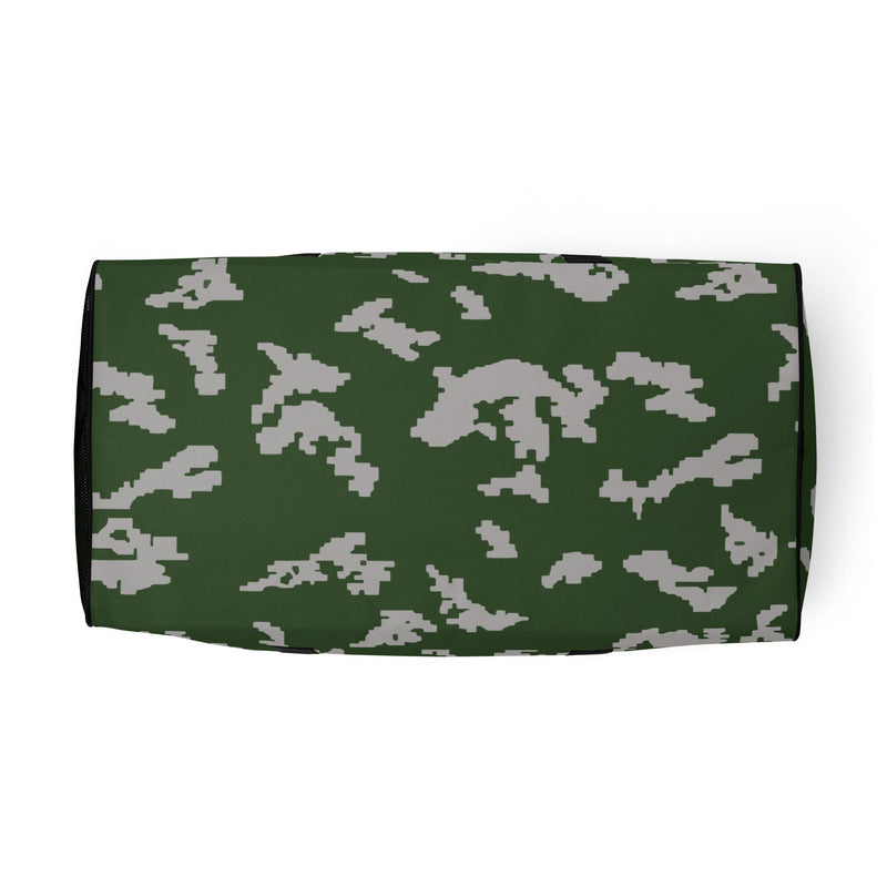 KLMK Sunray Silver Leaf CAMO Duffle Bag
