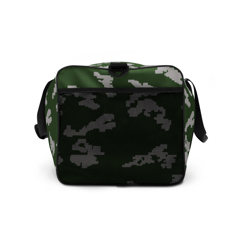 KLMK Sunray Silver Leaf CAMO Duffle Bag