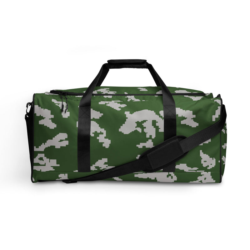 KLMK Sunray Silver Leaf CAMO Duffle Bag