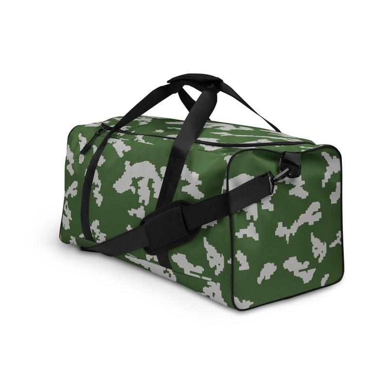 KLMK Sunray Silver Leaf CAMO Duffle Bag