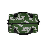KLMK Sunray Silver Leaf CAMO Gym Bag
