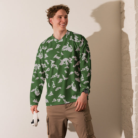 Russian KLMK Sunray Serebryanyi CAMO hockey fan jersey Hockey Jerseys