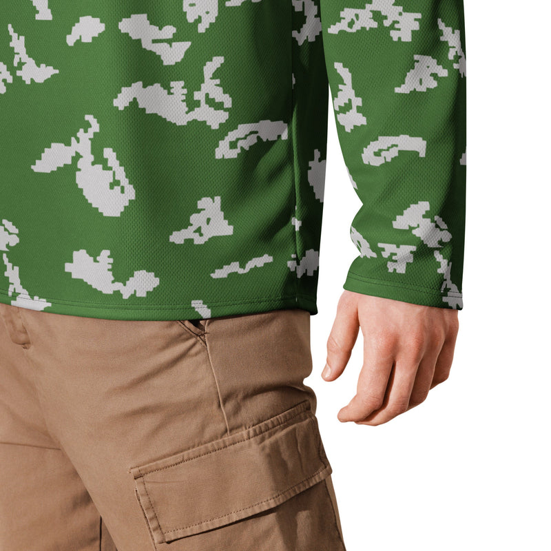 KLMK Sunray Silver Leaf CAMO Unisex Hockey Fan Jersey