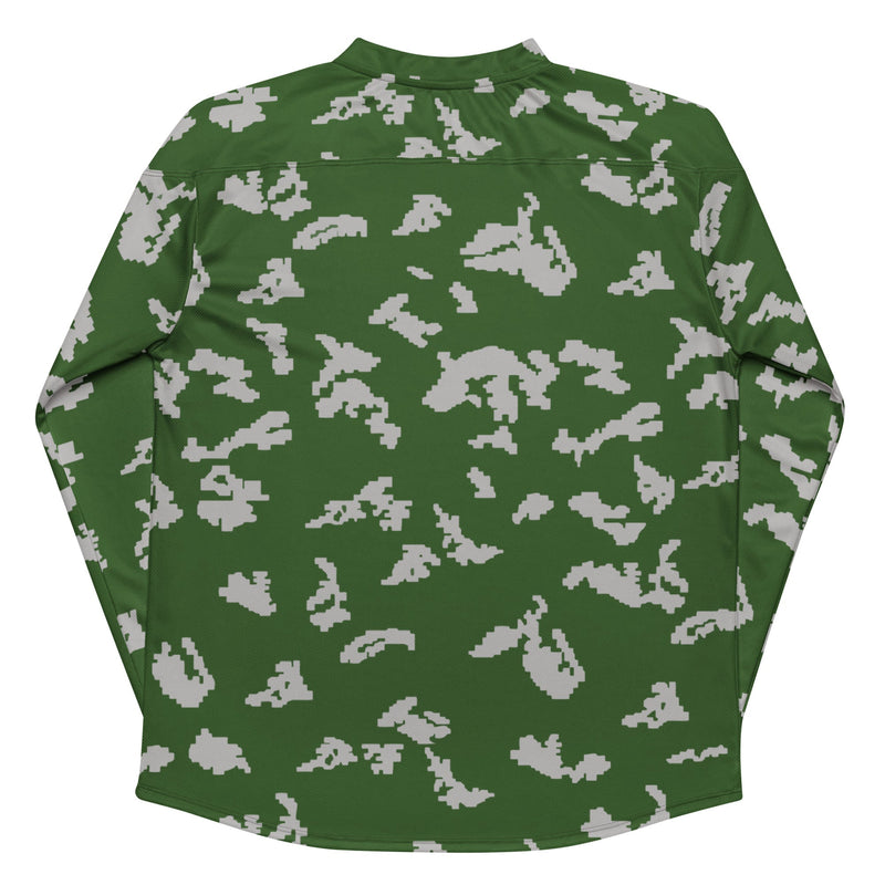 KLMK Sunray Silver Leaf CAMO Unisex Hockey Fan Jersey
