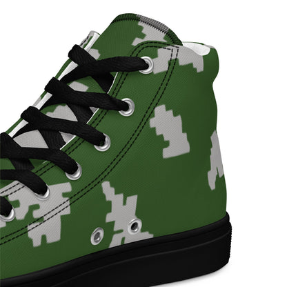 Russian KLMK Sunray Serebryanyi CAMO Mens High-Top Canvas Shoes