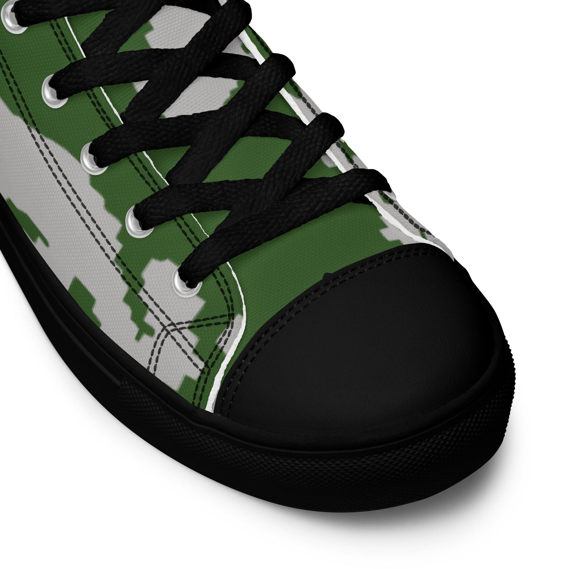 Russian KLMK Sunray Serebryanyi CAMO Mens High-Top Canvas Shoes