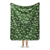 Russian KLMK Sunray Serebryanyi CAMO Sherpa blanket - 50″×60″