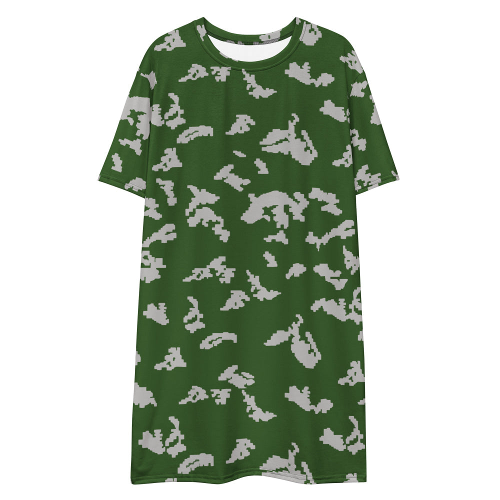 Russian KLMK Sunray Serebryanyi CAMO T-shirt dress - Womens T-Shirt Dress