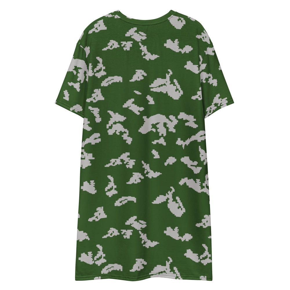 Russian KLMK Sunray Serebryanyi CAMO T-shirt dress - Womens T-Shirt Dress