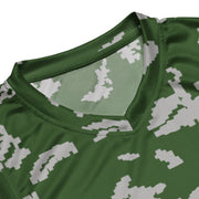 KLMK Sunray Silver Leaf CAMO Unisex Basketball Jersey