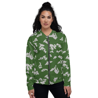 Russian KLMK Sunray Serebryanyi CAMO Unisex Bomber Jacket - Jackets