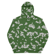 KLMK Sunray Silver Leaf CAMO Unisex Hoodie