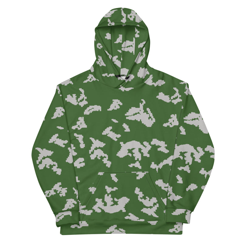 KLMK Sunray Silver Leaf CAMO Unisex Hoodie