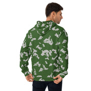 KLMK Sunray Silver Leaf CAMO Unisex Hoodie