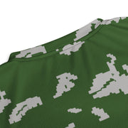 KLMK Sunray Silver Leaf CAMO Unisex Sports Jersey