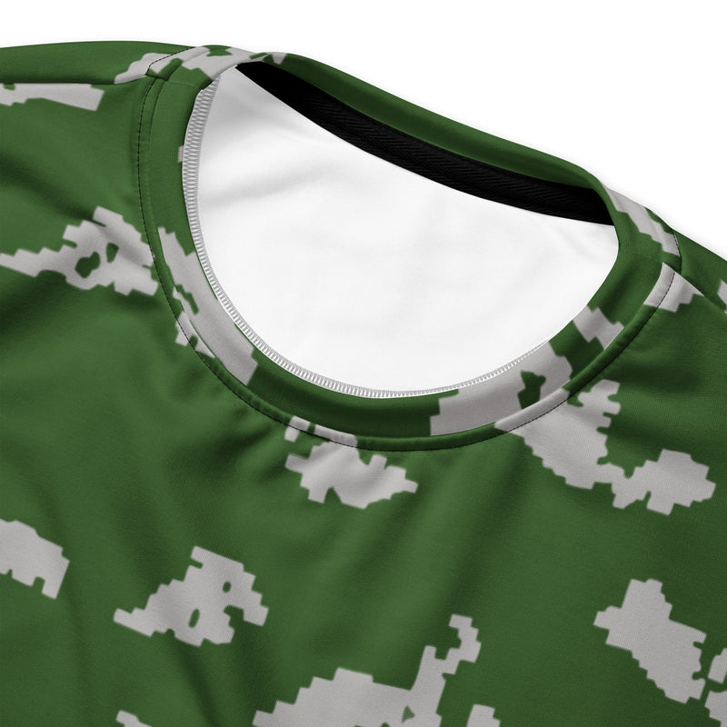 KLMK Sunray Silver Leaf CAMO Unisex Sweatshirt
