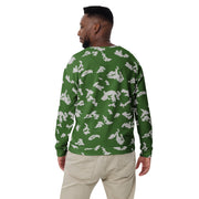 KLMK Sunray Silver Leaf CAMO Unisex Sweatshirt