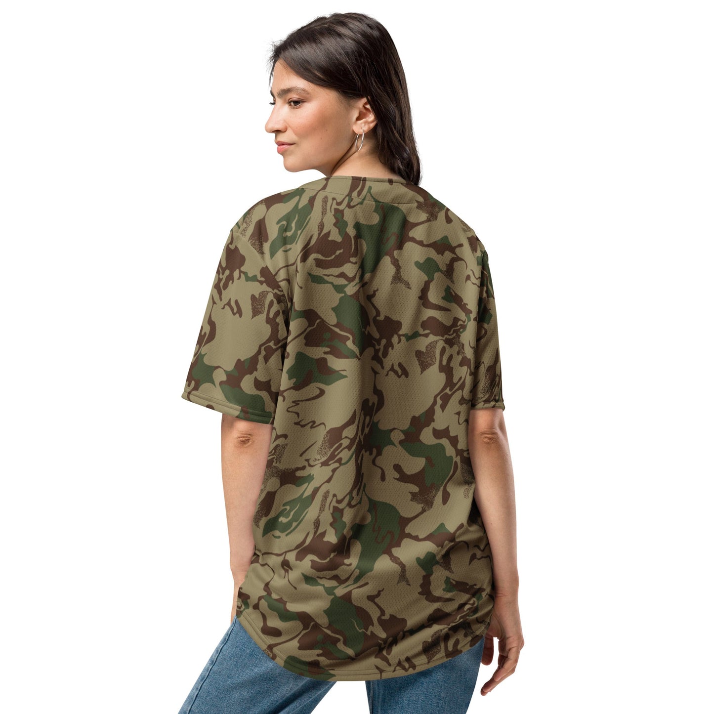 Russian Marble Mountain CAMO baseball jersey - Baseball Jerseys