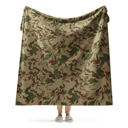 Russian Marble Mountain CAMO Sherpa blanket - 60″×80″ - Blankets