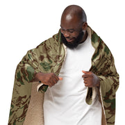 Marble Mountain CAMO Sherpa Blanket