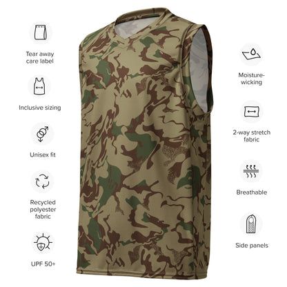 Russian Marble Mountain CAMO unisex basketball jersey - Basketball Jerseys