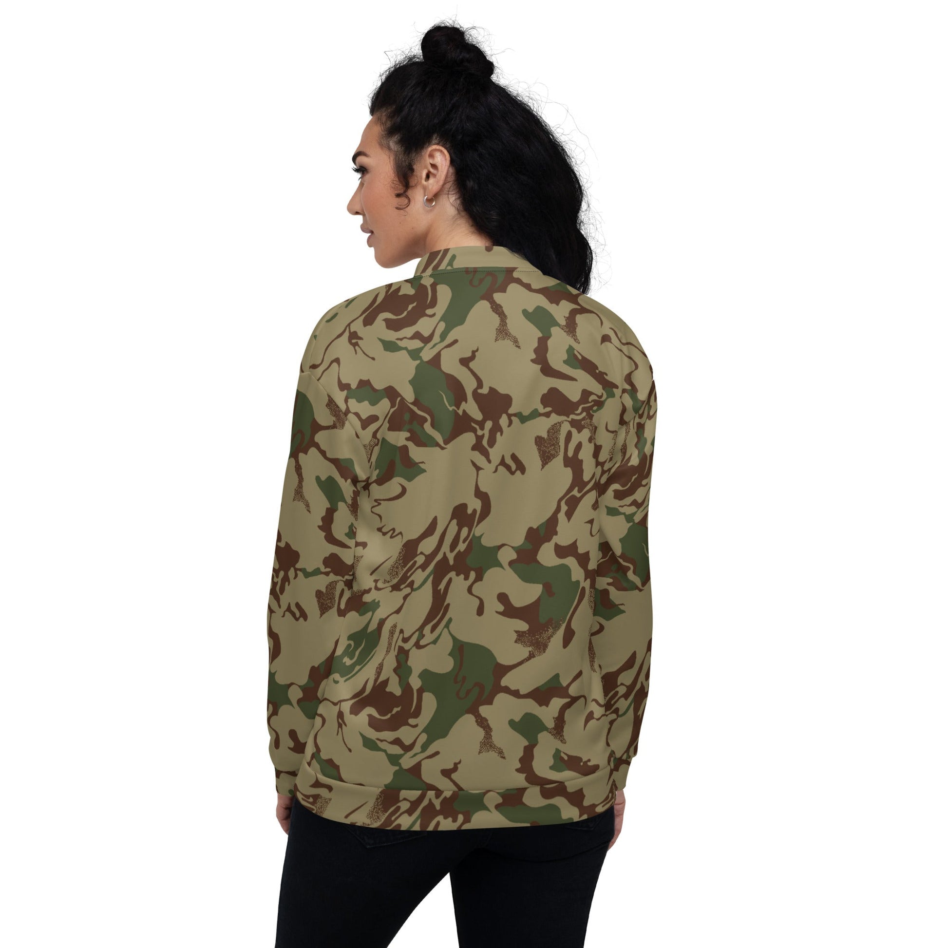 Russian Marble Mountain CAMO Unisex Bomber Jacket - Jackets