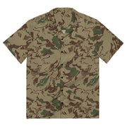 Marble Mountain CAMO Unisex Short-Sleeve Button Shirt - 2XS - Button-Up