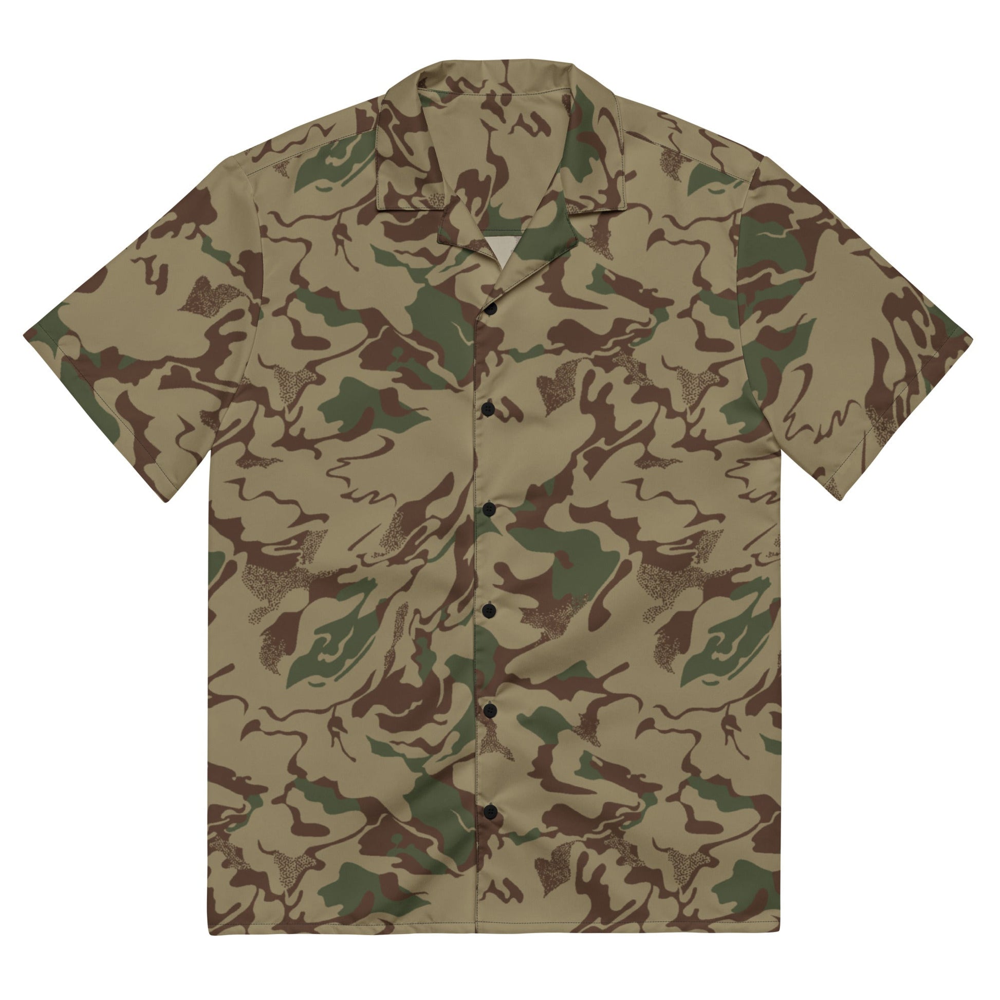 Russian Marble Mountain CAMO Unisex button shirt - 2XS - Button Shirts