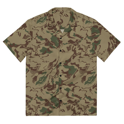 Russian Marble Mountain CAMO Unisex button shirt - 2XS - Button Shirts