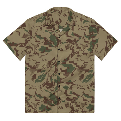 Marble Mountain CAMO Unisex Short-Sleeve Button Shirt - 2XS - Button-Up