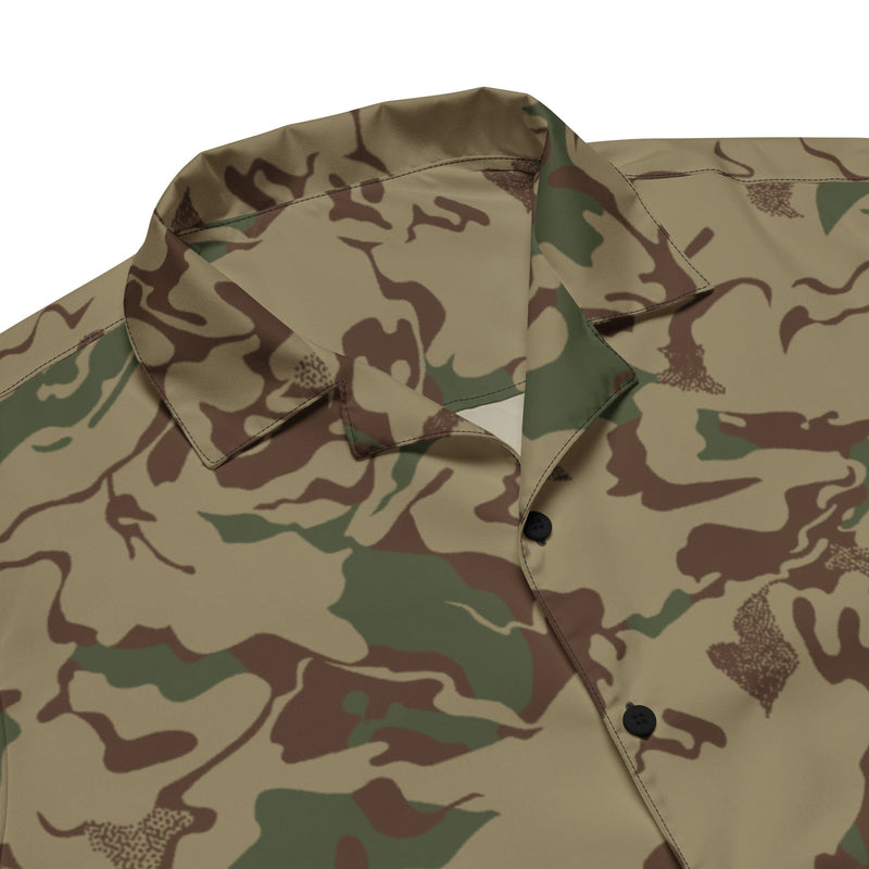 Marble Mountain CAMO Unisex Short-Sleeve Button Shirt - Button-Up