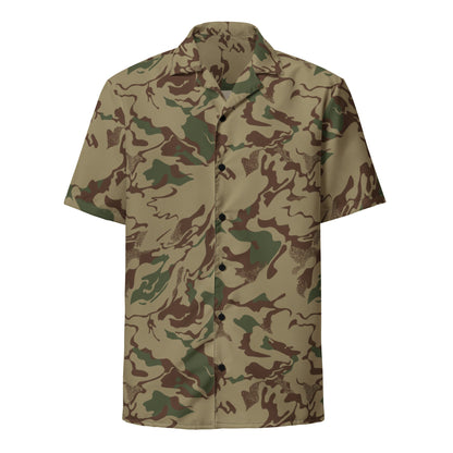 Russian Marble Mountain CAMO Unisex button shirt - Button Shirts