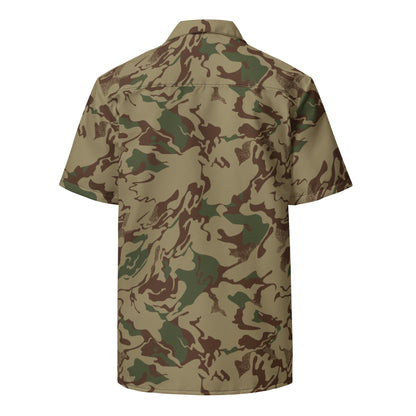 Russian Marble Mountain CAMO Unisex button shirt - Button Shirts