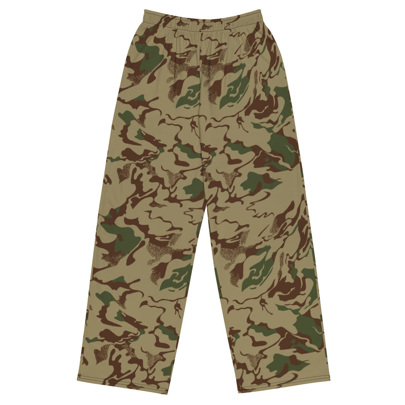 Marble Mountain CAMO Unisex Wide-Leg Leisure Pants - 2XS - Pant