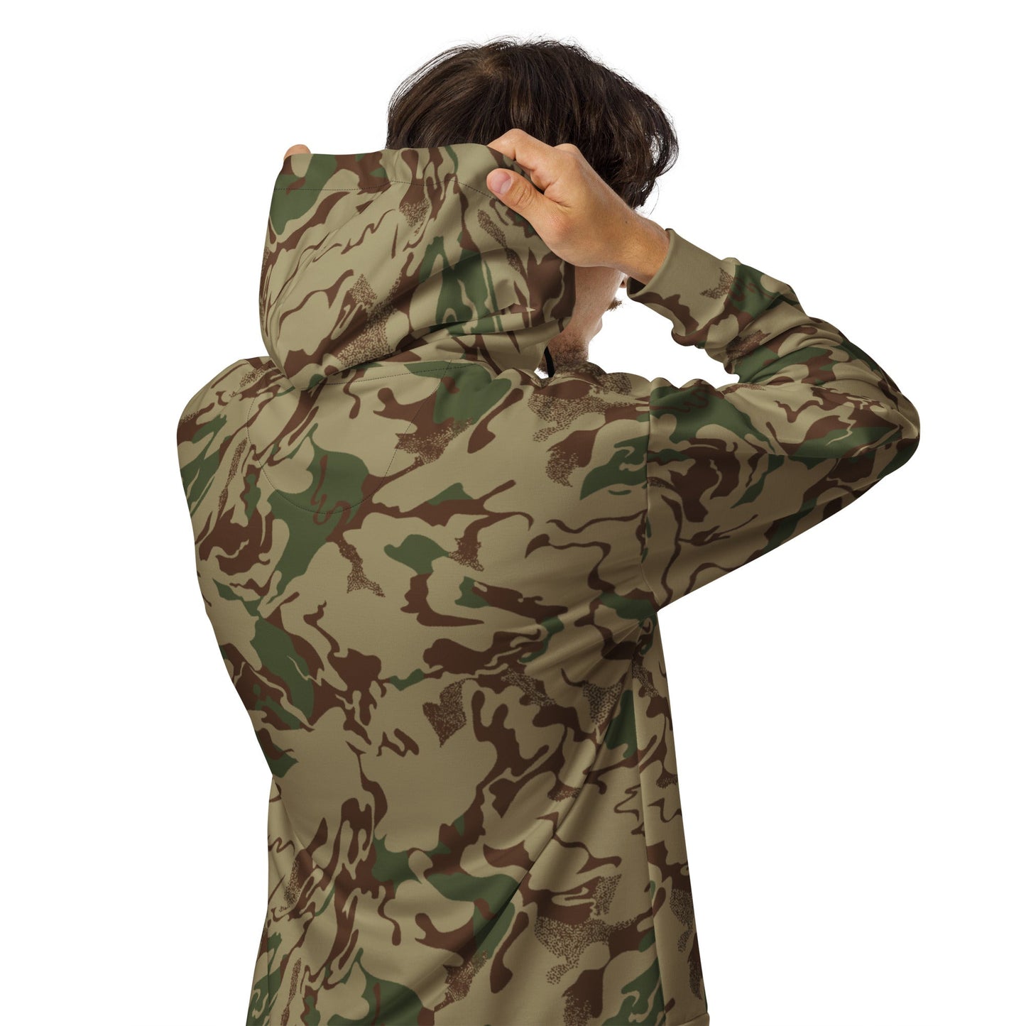 Russian Marble Mountain CAMO Unisex zip hoodie - Zip Hoodies
