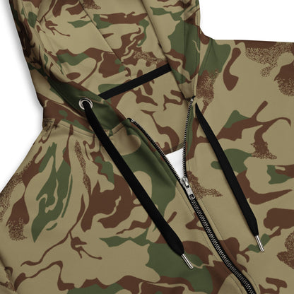 Russian Marble Mountain CAMO Unisex zip hoodie - Zip Hoodies